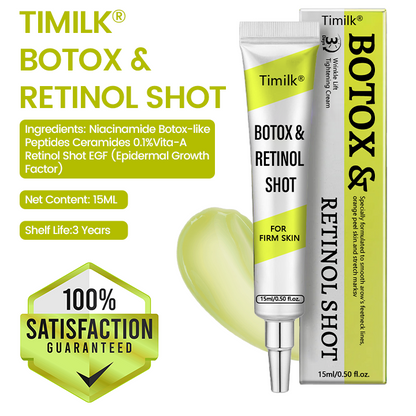 [🔥Last Day 70% OFF] Timilk® Botox & Retinol Shot – Smoother-Looking Skin for Deep Lines, Sagging Jowls & Puffy Eyes